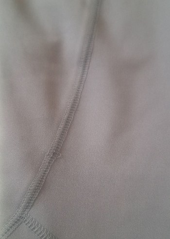 Drapeli Hamile Taytı, Uzun Boy, Gri & Haki - Görsel 6