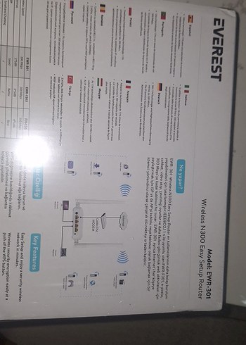 Everest Kablosuz N300 Router Beyaz - Görsel 2