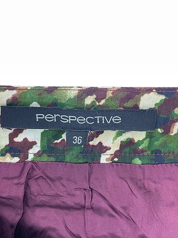 36 Beden çeşitli Renk Perspective Midi Etek %70 İndirimli.