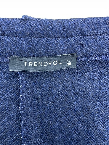 38 Beden lacivert Renk Trendyol & Milla Kumaş Pantolon %70 İndirimli.
