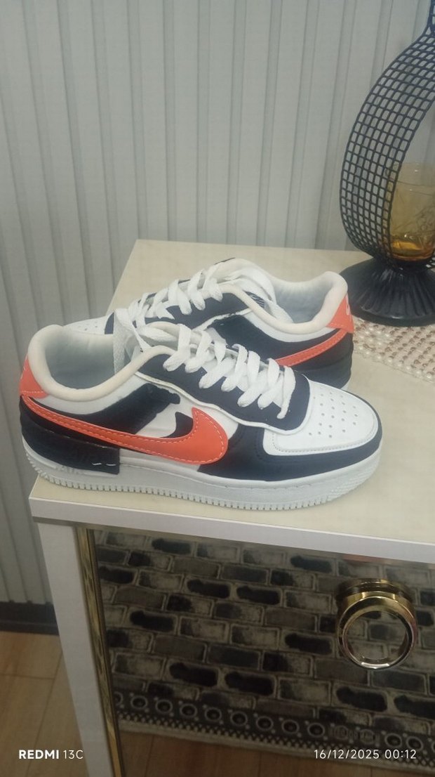 Beyaz Renkli kadın Spor Ayakkabı - Görsel 3