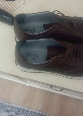 Kahverengi Bağcıklı Erkek Spor Ayakkabı - Görsel 4