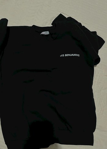 Siyah Erkek uzun Kollu  Sweatshirt - Görsel 2