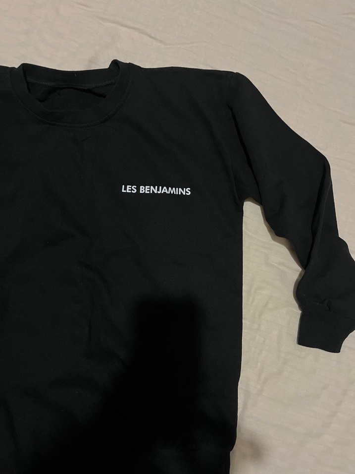 Siyah Erkek uzun Kollu  Sweatshirt - Görsel 3