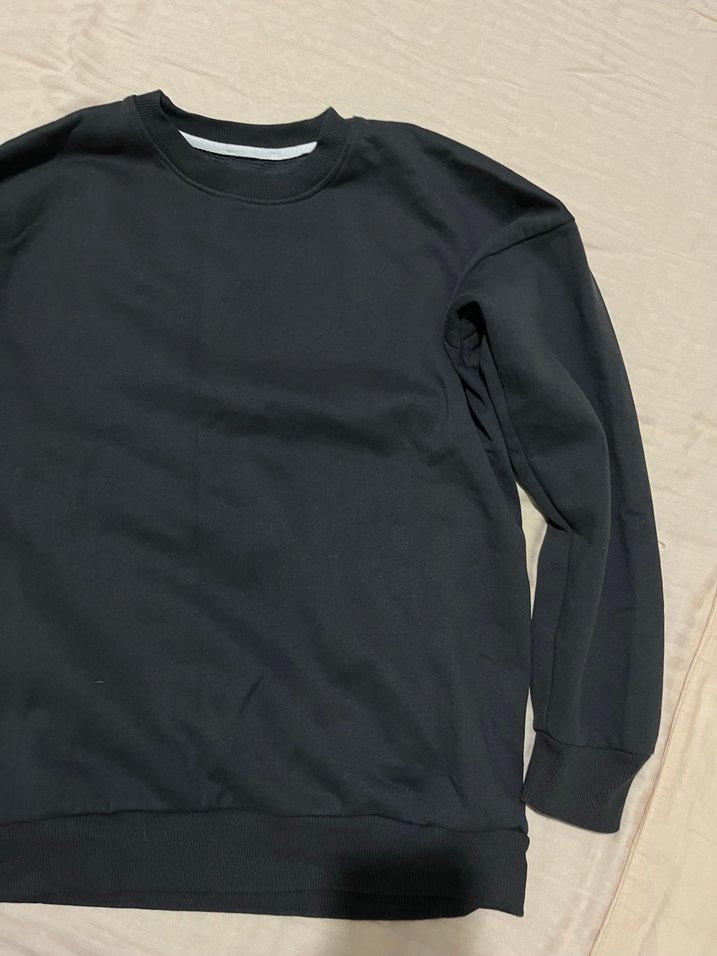 Gri Kadın Sweatshirt Uzun Kollu - Görsel 2