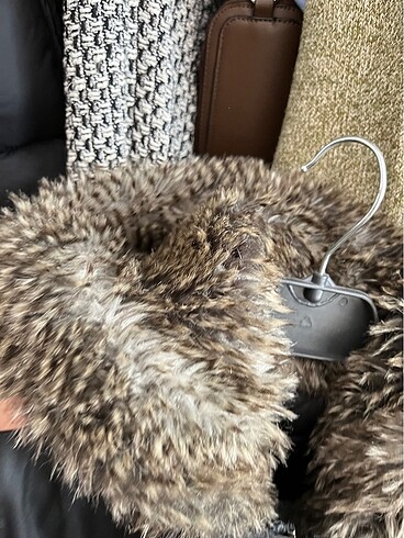 Mango kürklü mont - Görsel 6