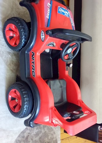 Kırmızı Nitro 380HP Elektrikli Çocuk Arabası