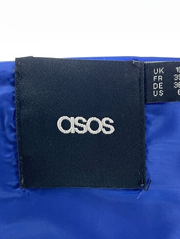 38 Beden mavi Renk Asos Kısa Elbise %70 İndirimli.