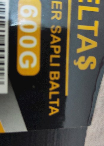 Sarı 600G Balta - Görsel 2