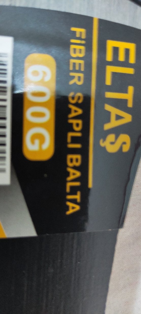 Sarı 600G Balta - Görsel 2