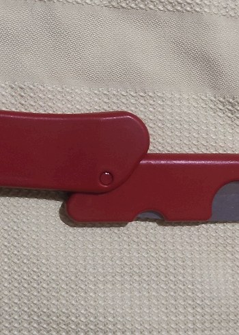 Kırmızı Katlanabilir Çakı - Görsel 3