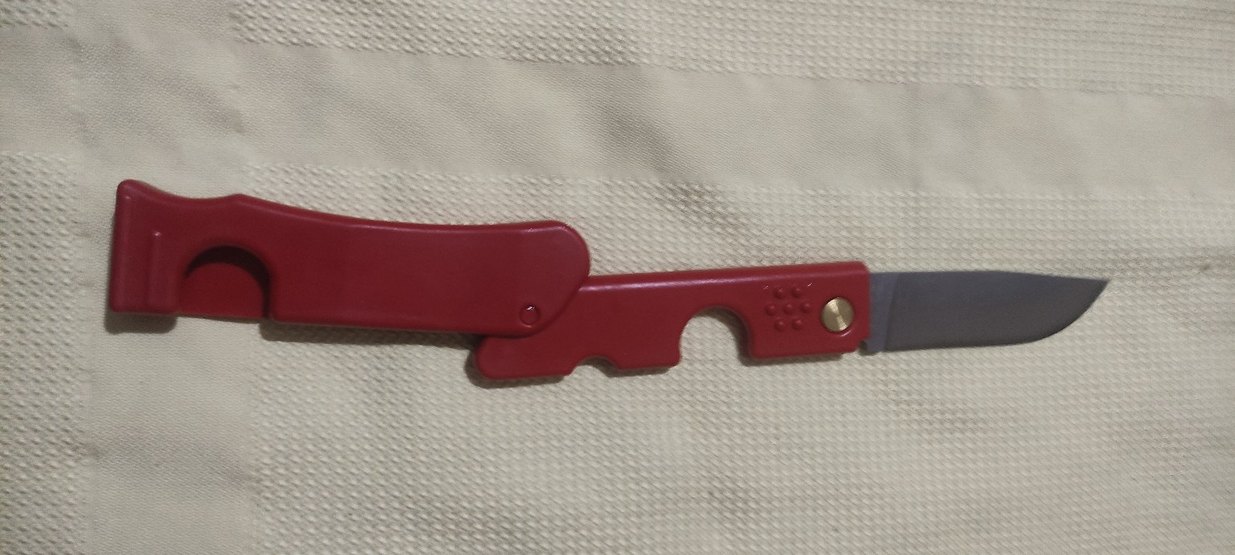 Kırmızı Katlanabilir Çakı - Görsel 2