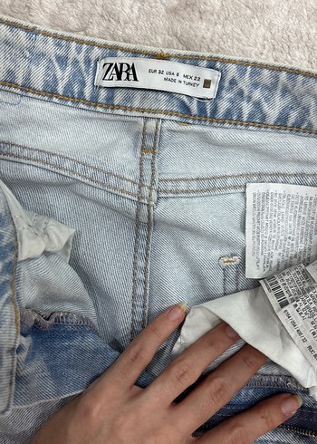 32 Beden Zara Normal Kesim Kadın Kot Pantolon jean