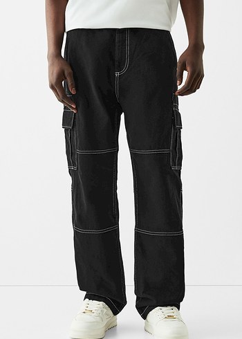 Bershka Kargo Pantolon - Görsel 5