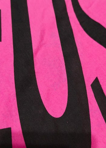 Asimetrik bol t-shirt crop - Görsel 6