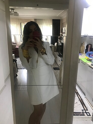 Zara Çeket görünümlü elbise