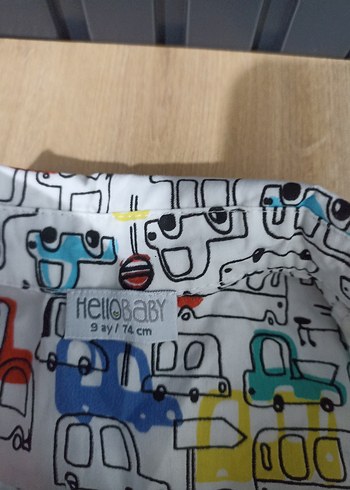 Erkek Çocuk Çok Renkli Baskılı Kısa Kollu Gömlek - Görsel 2