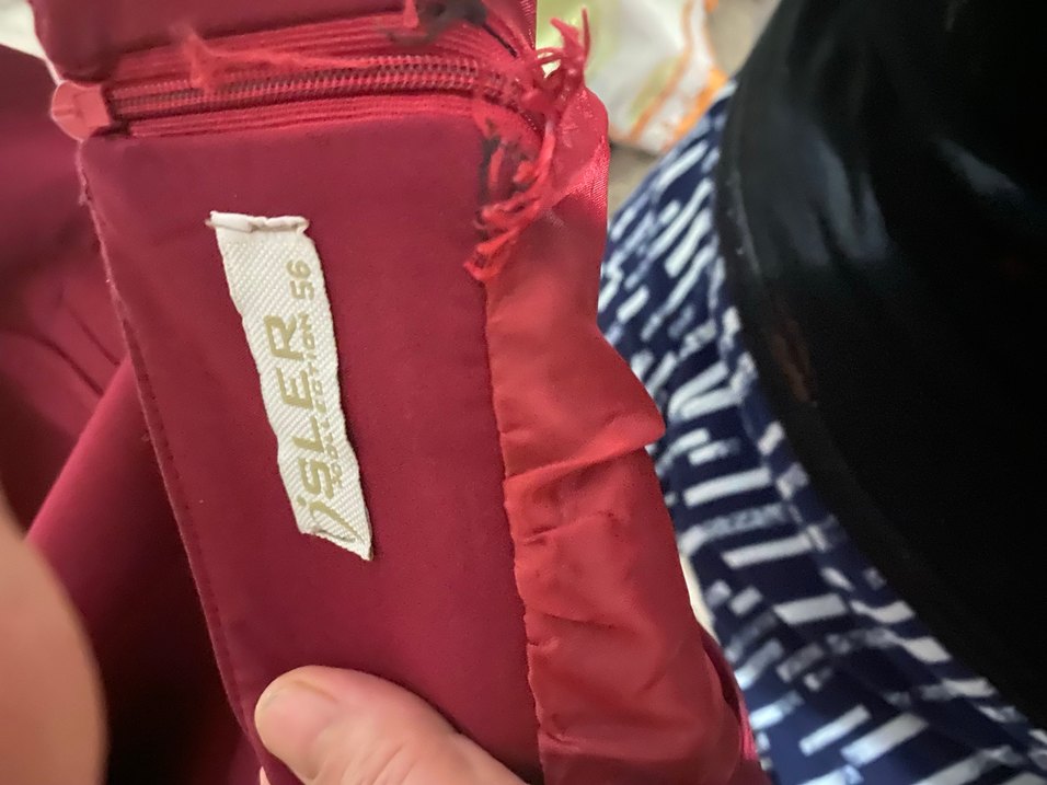 Kırmızı Nakışlı etek - Görsel 2