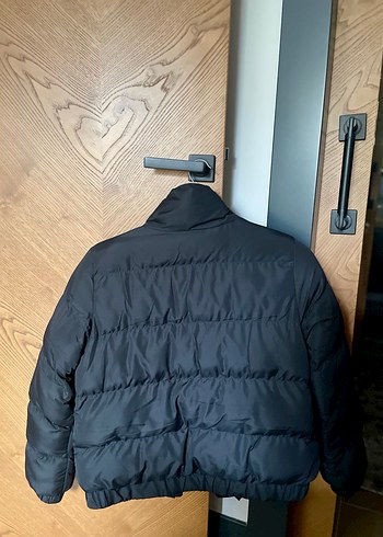 Düğmeli Siyah Midi Kadın Ceket - Görsel 2