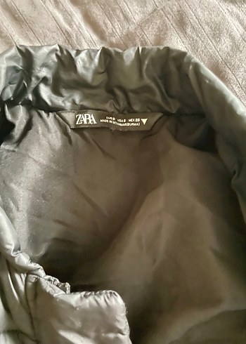 Kadın Siyah Kısa Fermuarlı Mont - Görsel 6