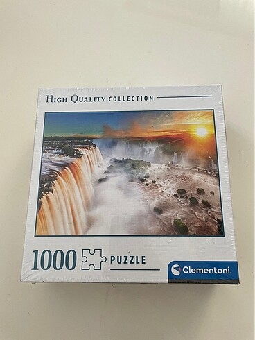 Clementoni 1000 parça yüksek kalite puzzle