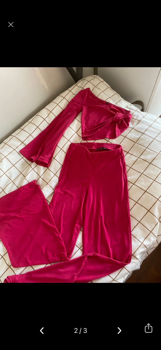 Pembe Alt Üst Şık Takım - Görsel 2