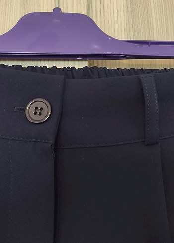 Beymen Muadili Lacivert Cigarette Beli Lastikli Ofis Pantolon - Görsel 7