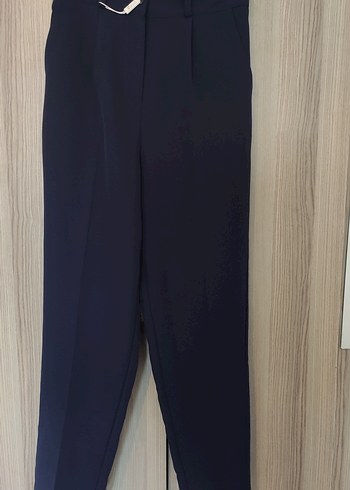 Beymen Muadili Lacivert Cigarette Beli Lastikli Ofis Pantolon - Görsel 9