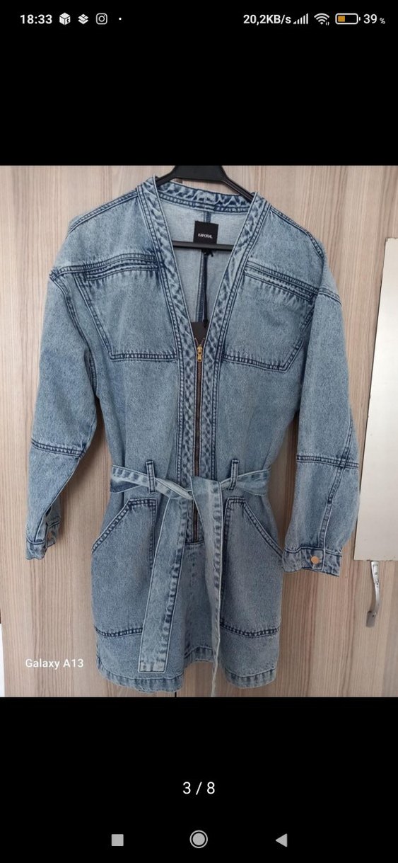 Kaporal Kot Jean Elbise JeanKS BRUNE WJ2 - Görsel 3