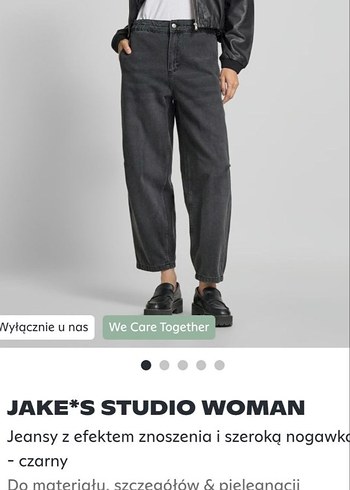 Jake*s Studio Jean Büyük Beden Yurtdışı İthal Siyah Gri Antrasit - Görsel 6