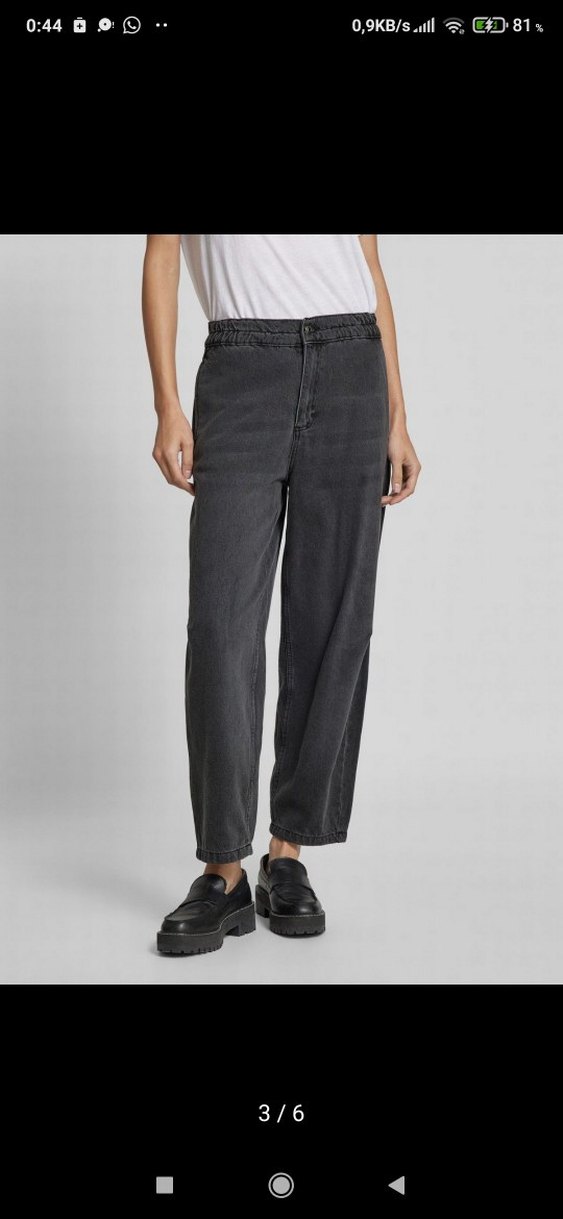 Jake*s Studio Jean Büyük Beden Yurtdışı İthal Siyah Gri Antrasit - Görsel 3