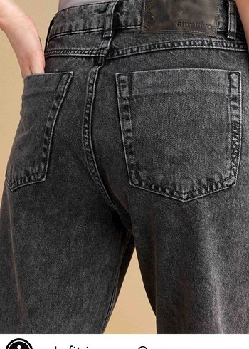Attrattivo Yurtdışı Mom Fit Jeans İthal - Görsel 3