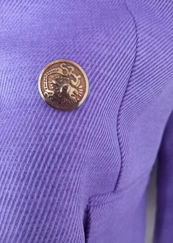 Trendyol Lila Mor Blazer Ceket - Görsel 13