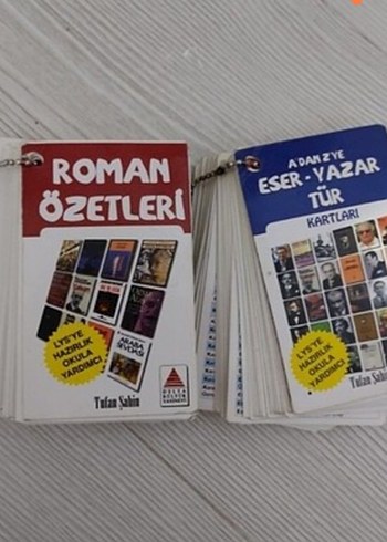 Roman Özetleri ve Eser-Yazar Kartları