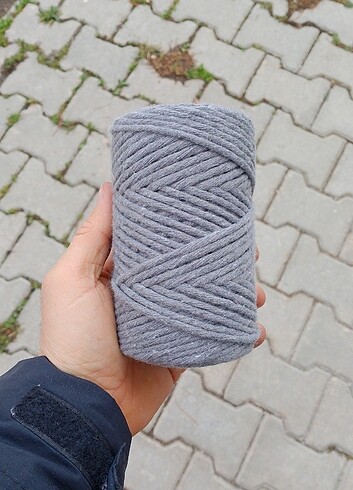  Beden Makrome İpleri 3 mm Tek Büküm 250 gr