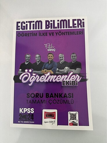 Eğitim bilimleri KPSS öğretim ilke ve yöntemleri soru bankası