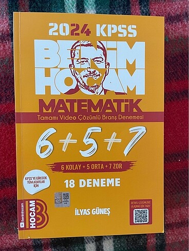 benim hocam matematik kpss deneme
