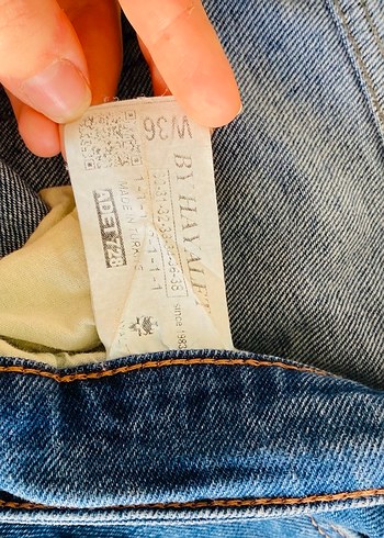 Düğmeli Regular Fit Mavi erkek  Kot Pantolon - Görsel 4