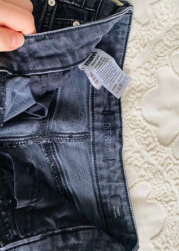 Lacivert Normal Boy Kadın Denim Jean - Görsel 3