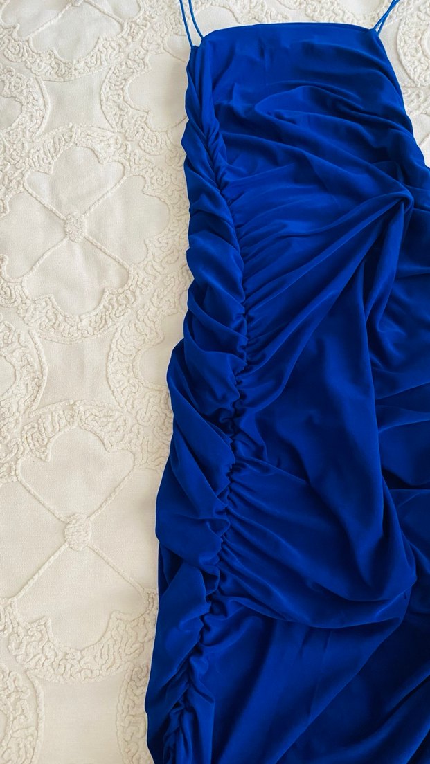 Kadın askılı elbise - Görsel 2