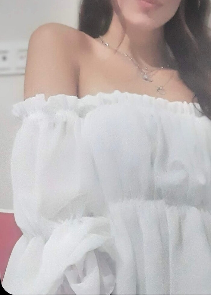 Kolları açık bluz - Görsel 3