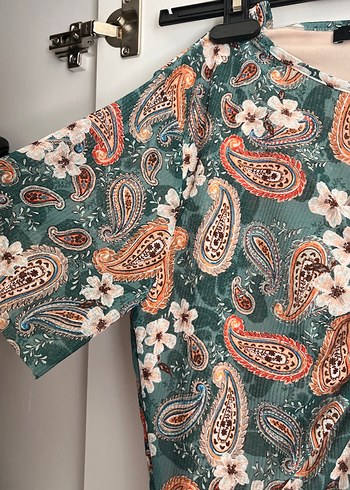 BohemTarz Pastel Renkli vücuda tam oturuyor çok kibar bir elbise - Görsel 2