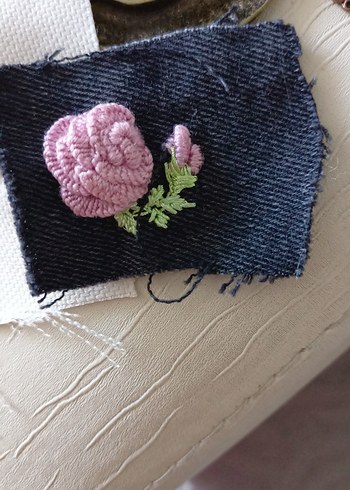 Nakışlı  vintage  Kolye - Görsel 2