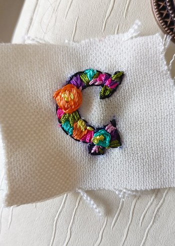 Nakışlı  vintage  Kolye - Görsel 5