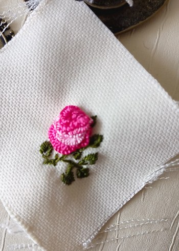 Nakışlı  vintage  Kolye - Görsel 4