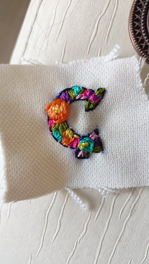 Nakışlı  vintage  Kolye - Görsel 5