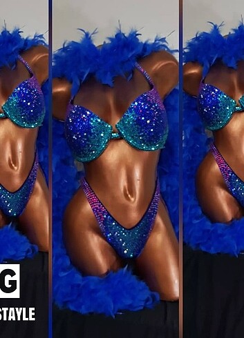 universal Beden lacivert Renk Fitness bikini