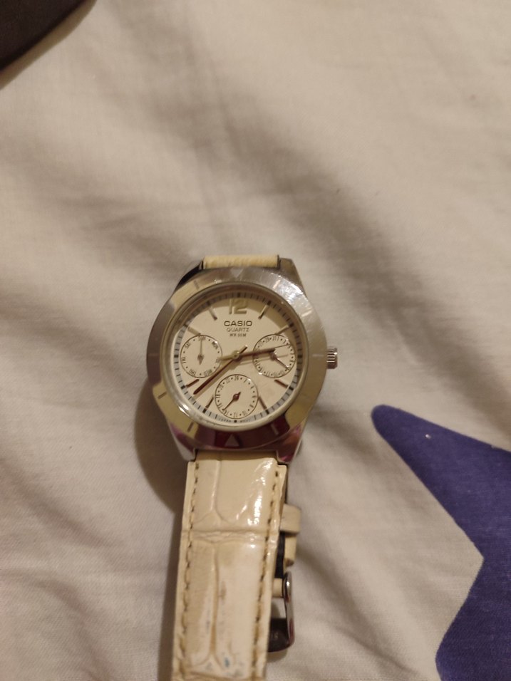 Casio Beyaz Erkek Kol Saati - Görsel 2