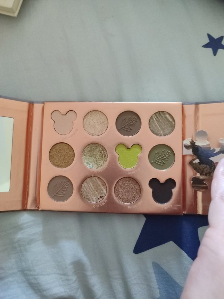 Mickey ve Minnie temalı far paleti - Görsel 2