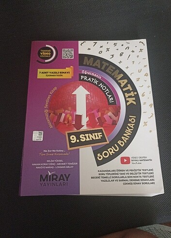 9. Sınıf Miray matematik soru Bankası 